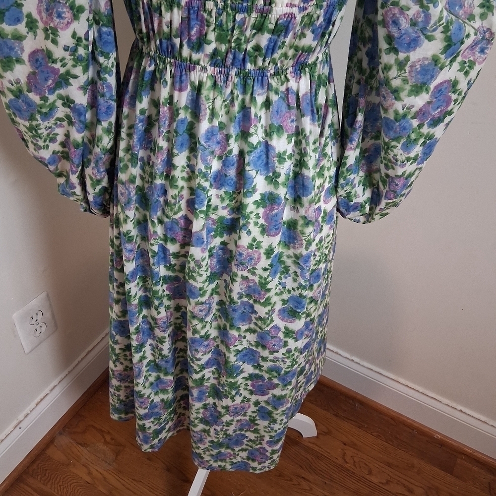 For Love And Lemons Bridget Midi Dress Size Small - Picture 11 of 16